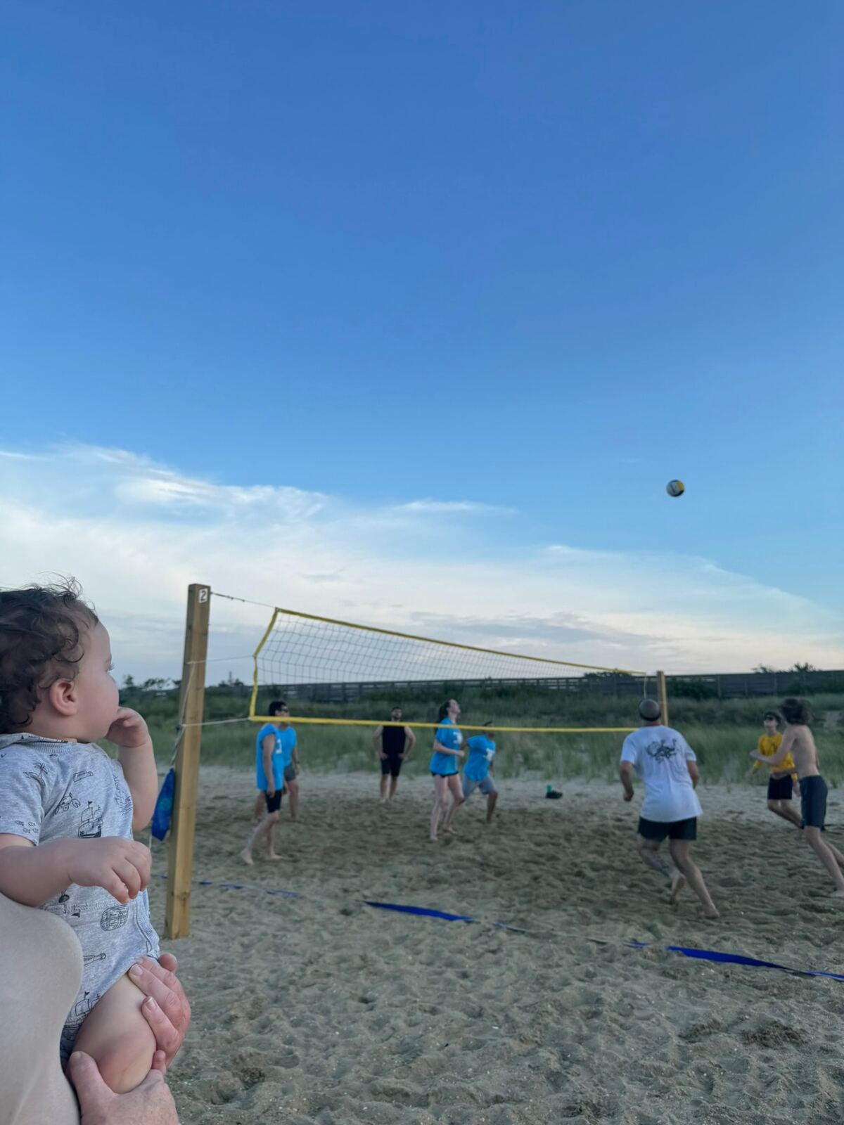 Beach volleyball league moment 2